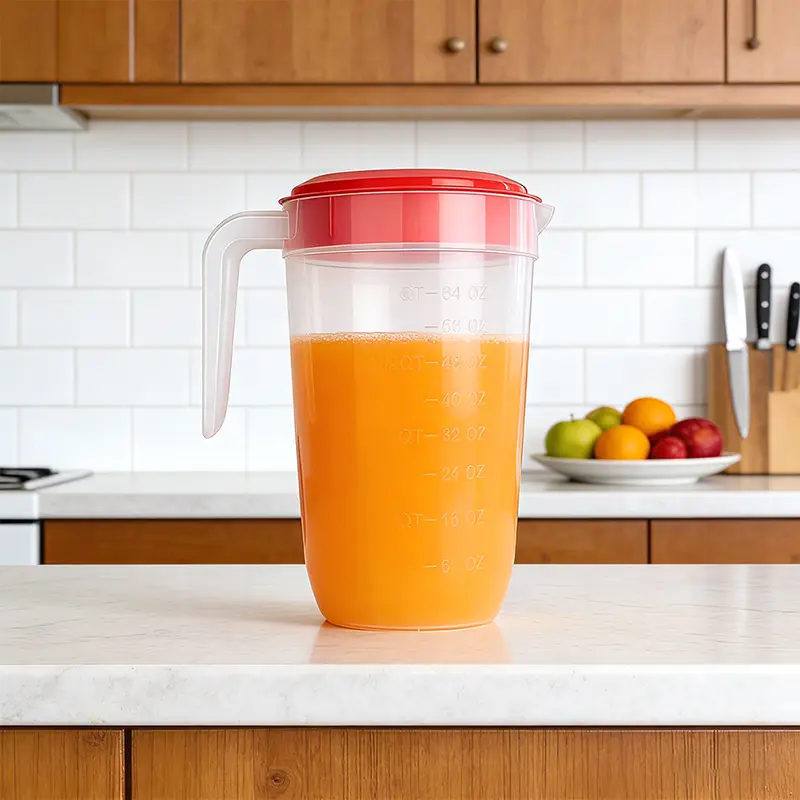 পানীয়ের দোকানের জন্য 2L PP কমার্শিয়াল প্লাস্টিক পিচার